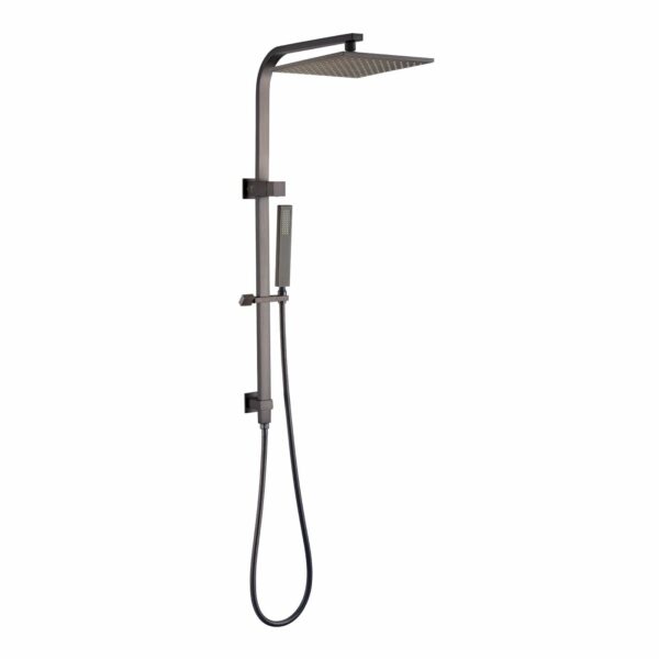 10 inch Gun Metal Grey Shower Station