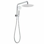 10 inch Round Chrome Shower Station Top Water Inlet