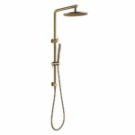 10'' Round Brushed Gold Shower Station Top Water Inlet | BUYG2128-A.SH-10