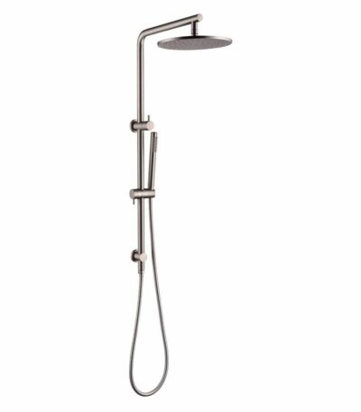 10'' Round Brushed Nickel Shower Station Top Water Inlet | BU2128-A.SH-10