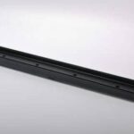 1000mm Matt Black Tile Insert Channel Waste - Stainless Steel | TI-MB-1000