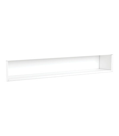 1200 Display Shelf Insert for Mirror Cabinet, Satin White