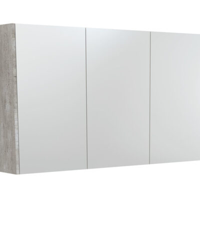 1200 Mirror Cabinet with Industrial Side Panels