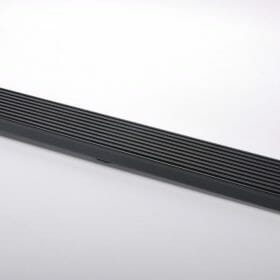 1200mm Black Grill Drain/Shower Grate Floor Waste | BG680-1200
