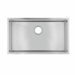 1.2mm Handmade Single Bowl Top/Undermount Kitchen/Laundry Sink - 762x457x254mm | TWM3