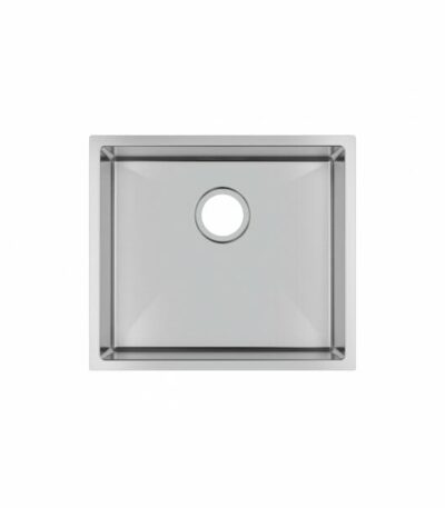 1.2mm Handmade Top/Undermount Single Bowl Kitchen/Laundry Sink - 510x450x230mm | TWM5