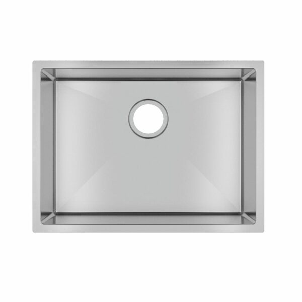 1.2mm Handmade Top/Undermount Single Bowl Kitchen/Laundry Sink - 600x450x300mm | TWM10D