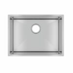 1.2mm Handmade Top/Undermount Single Bowl Kitchen/Laundry Sink - 600x450x300mm | TWM10D
