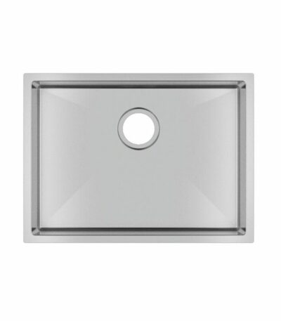 1.2mm Handmade Top/Undermount Single Bowl Kitchen Sink 304 Stainless Steel - 600x450x230mm | TWM10