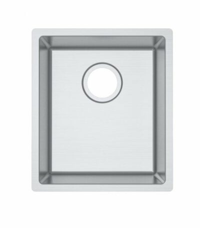 1.2mm Handmade Top/Undermount Single Bowl Kitchen Sink - 380x440x200mm | TWMPS380