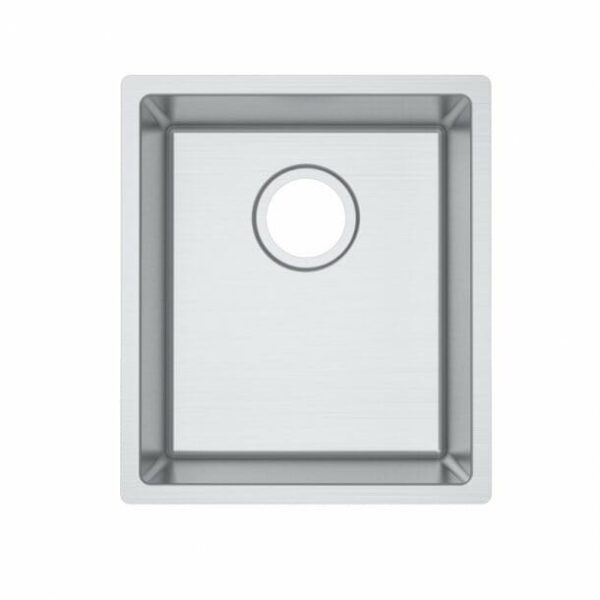 1.2mm Handmade Top/Undermount Single Bowl Kitchen Sink - 380x440x200mm | TWMPS380