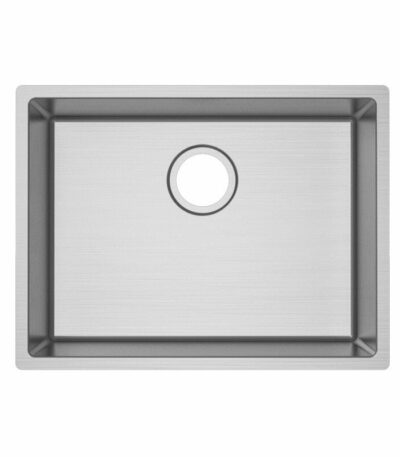 1.2mm Handmade Top/Undermount Single Bowl Kitchen Sink Stainless Steel - 586x450x230mm | TWMPS586