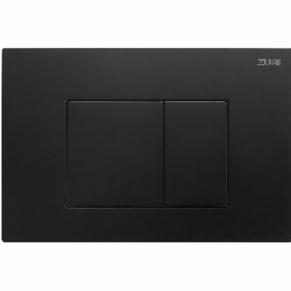 Square ABS Push Plate - MATTE BLACK