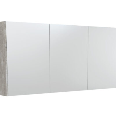 1500 Mirror Cabinet with Industrial Side Panels