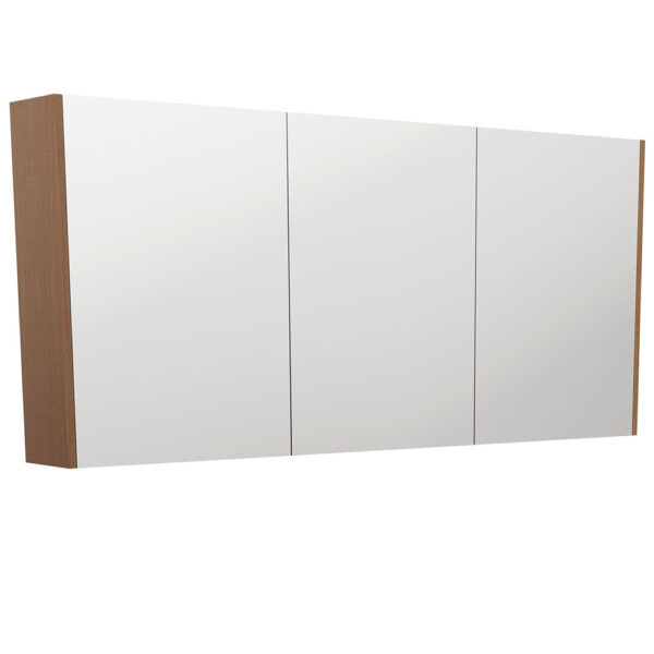 1500 Mirror Cabinet with Walnut Side Panels