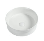 Lvia Drop In Basin With Pop Up Waste - MATTE WHITE