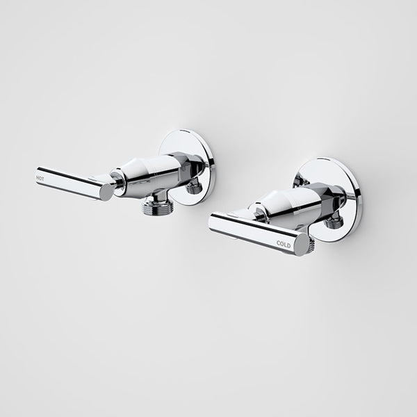 Caroma Elegance Lever Lead Free Washing Machine Set Chrome