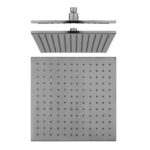 250mm Brushed Nickel Soild Brass Shower Head | SR135.05