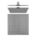 250mm Brushed Nickel Soild Brass Shower Head | SR135.05