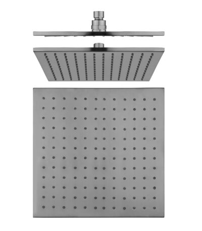 250mm Brushed Nickel Soild Brass Shower Head | SR135.05