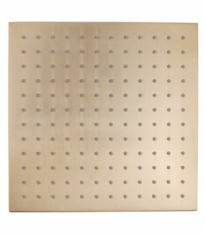 250mm Brushed Yellow Gold Soild Brass Shower Head | SR135.04