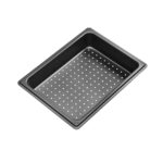 285x375mm Gun Metal Stainless Steel Nano Coated Colander - Kitchen Accessory | HG-984170-2646