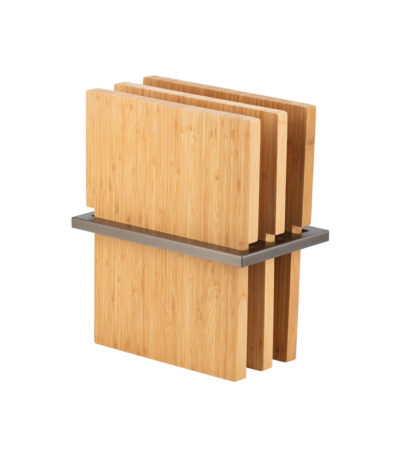 3-Piece Chopping Board Set - Entertainer Series - Brushed Gunmetal
