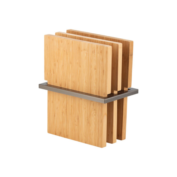 3-Piece Chopping Board Set - Entertainer Series - Brushed Gunmetal