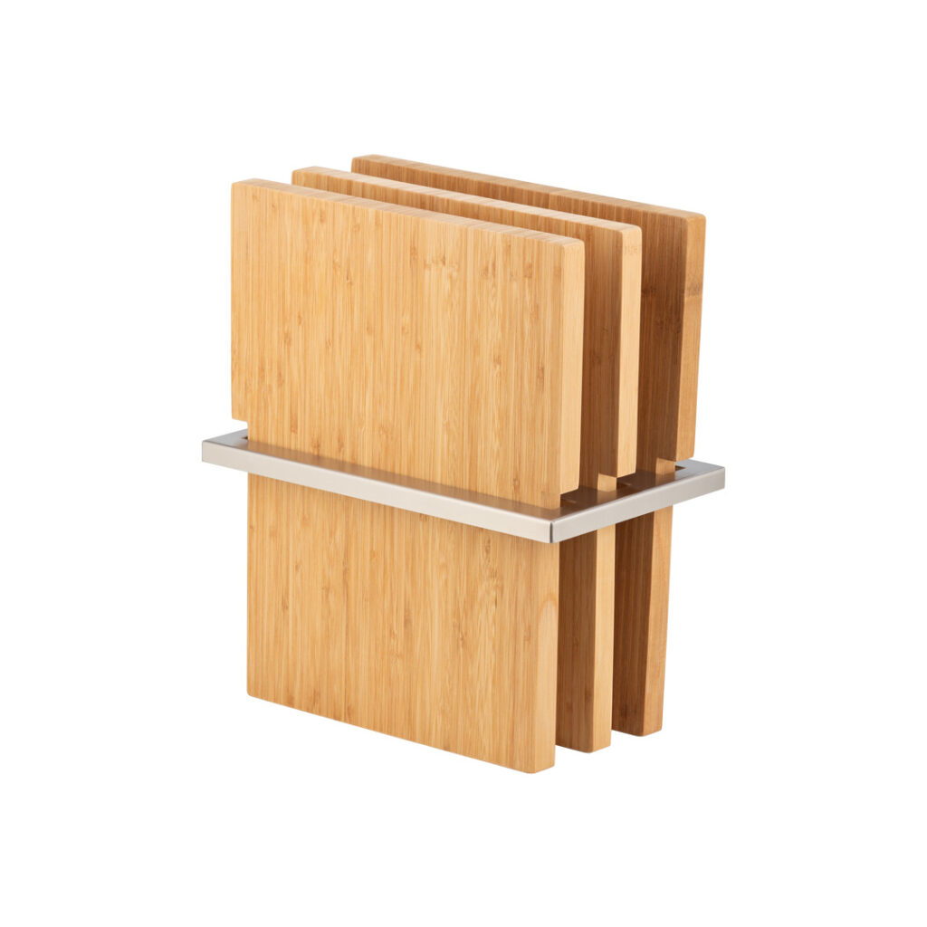 3 Piece Chopping Board Set - Entertainer Series - Stainless Steel