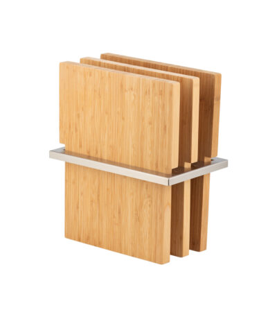 3 Piece Chopping Board Set - Entertainer Series - Stainless Steel