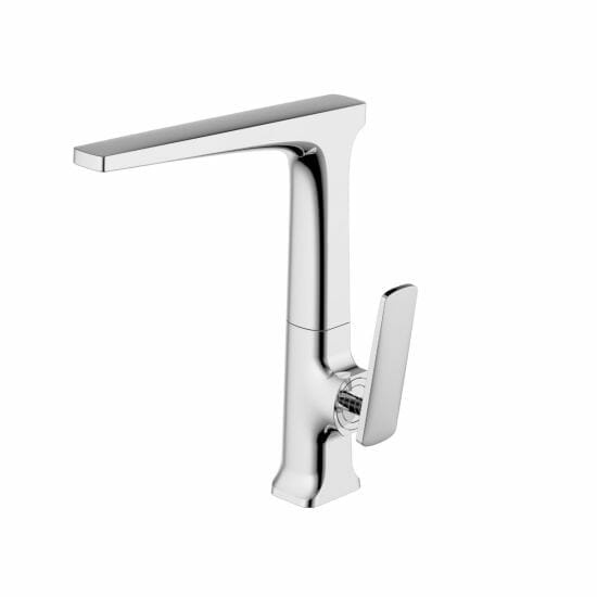 360° Swivel Chrome Kitchen Sink Mixer Tap | CH1036.KM
