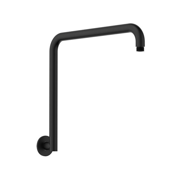 Clark Upswept Wall Arm 400mm - Matte Black - Image 1