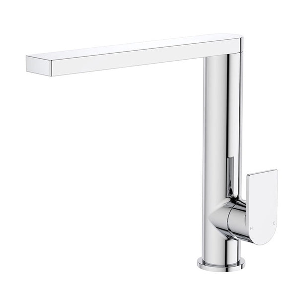 Clark Round Square Lead Free Sink Mixer - Chrome - Image 1