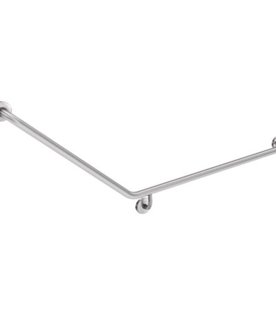 40° Accessible Care Right-Hand Grab Rail, Stainless Steel