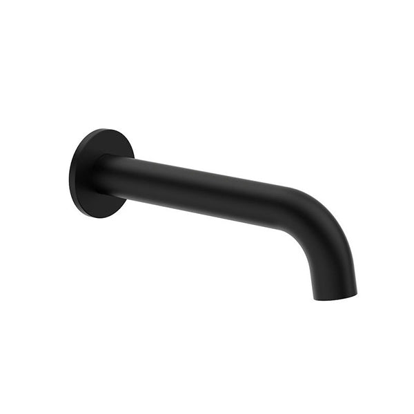Clark Round Low Lead Basin/Bath Outlet 220mm Matte Black
