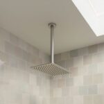 ROUND SHOWER DROPPER, 300mm, BRUSHED NICKEL - Image 3