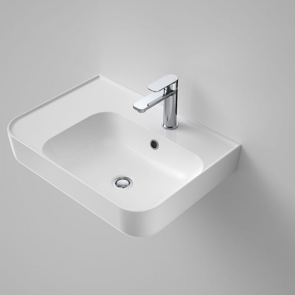 Caroma Tribute Left Hand Shelf Wall Basin 600mm