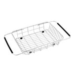 444mm Stainless Steel Stainless Steel Expandable Dish Drainer Basket - Kitchen Accessory | HG-982001-2660