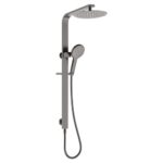 Kaya Deluxe Twin Shower, Gun Metal - Image 2