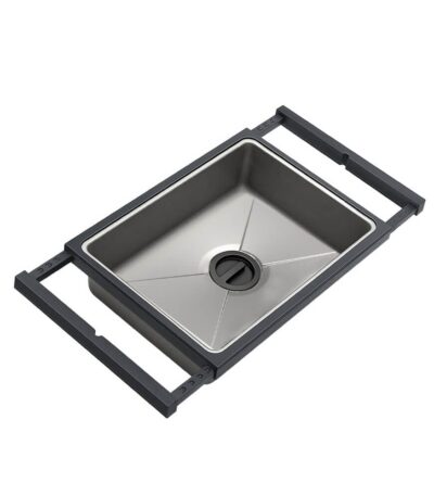 480mm Stainless Steel Stainless Steel Expandable Colander - Kitchen Accessory | HG-984199C-2657