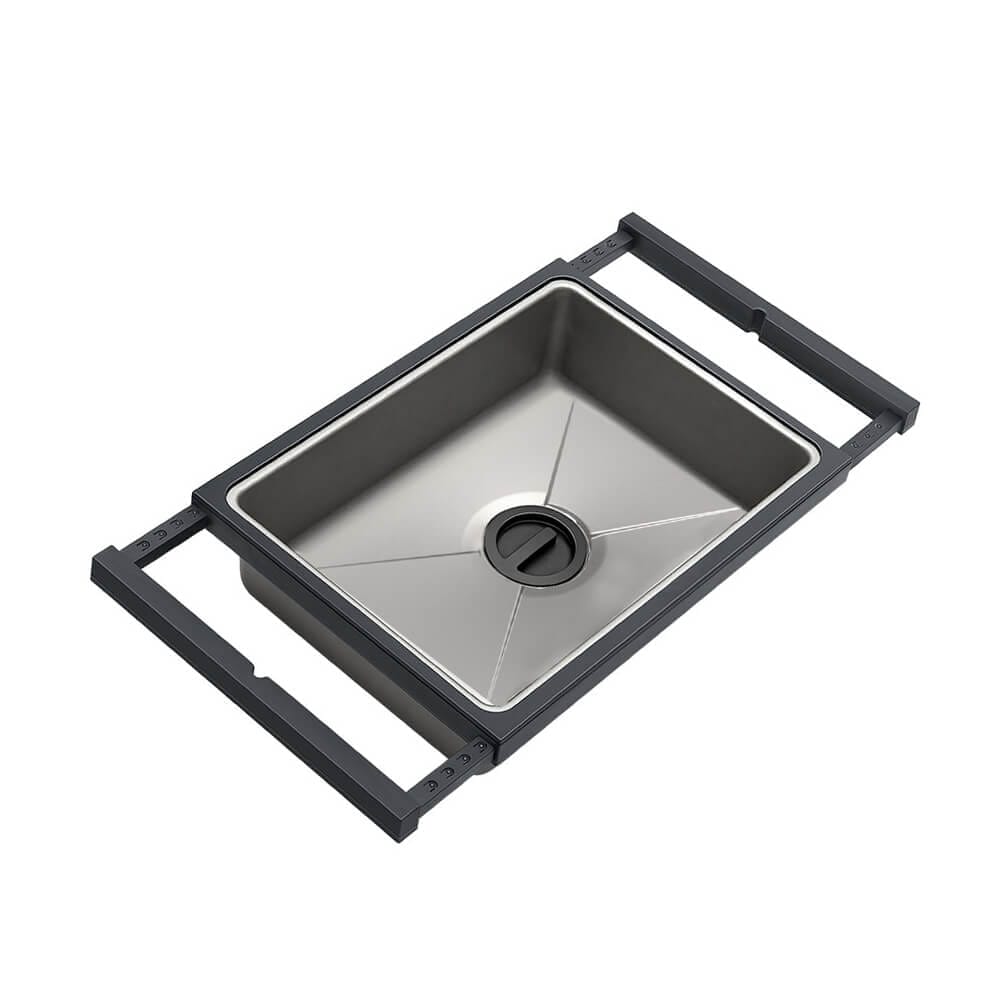 480mm Stainless Steel Stainless Steel Expandable Colander - Kitchen Accessory | HG-984199C-2657