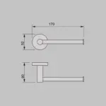 TIARA Toilet Roll Holder - Image 2