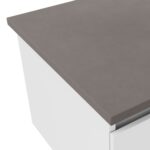 Warm Grey Concrete Top Rectangular Full Depth - Image 3