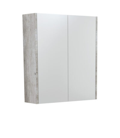600 Mirror Cabinet with Industrial Side Panels