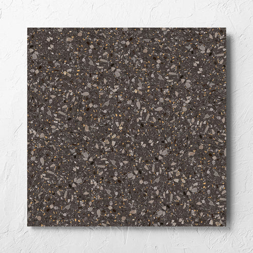 TERRAZZO STONE NERO 600x600 MATT (PAL)