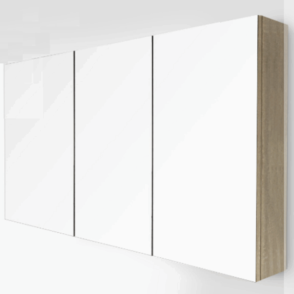 Light Oak Mirror Cabinet 1200*750*130mm