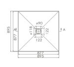 INTERNO SMC Tile Tray with Stainless - Image 2
