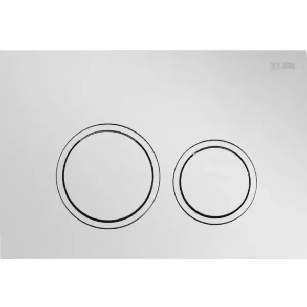 Round ABS Push Plate - CHROME