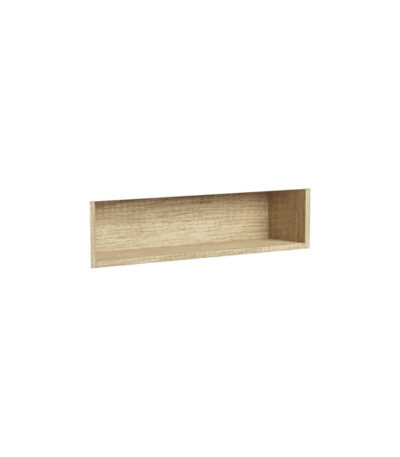 750 Display Shelf Insert for Mirror Cabinet, Scandi Oak