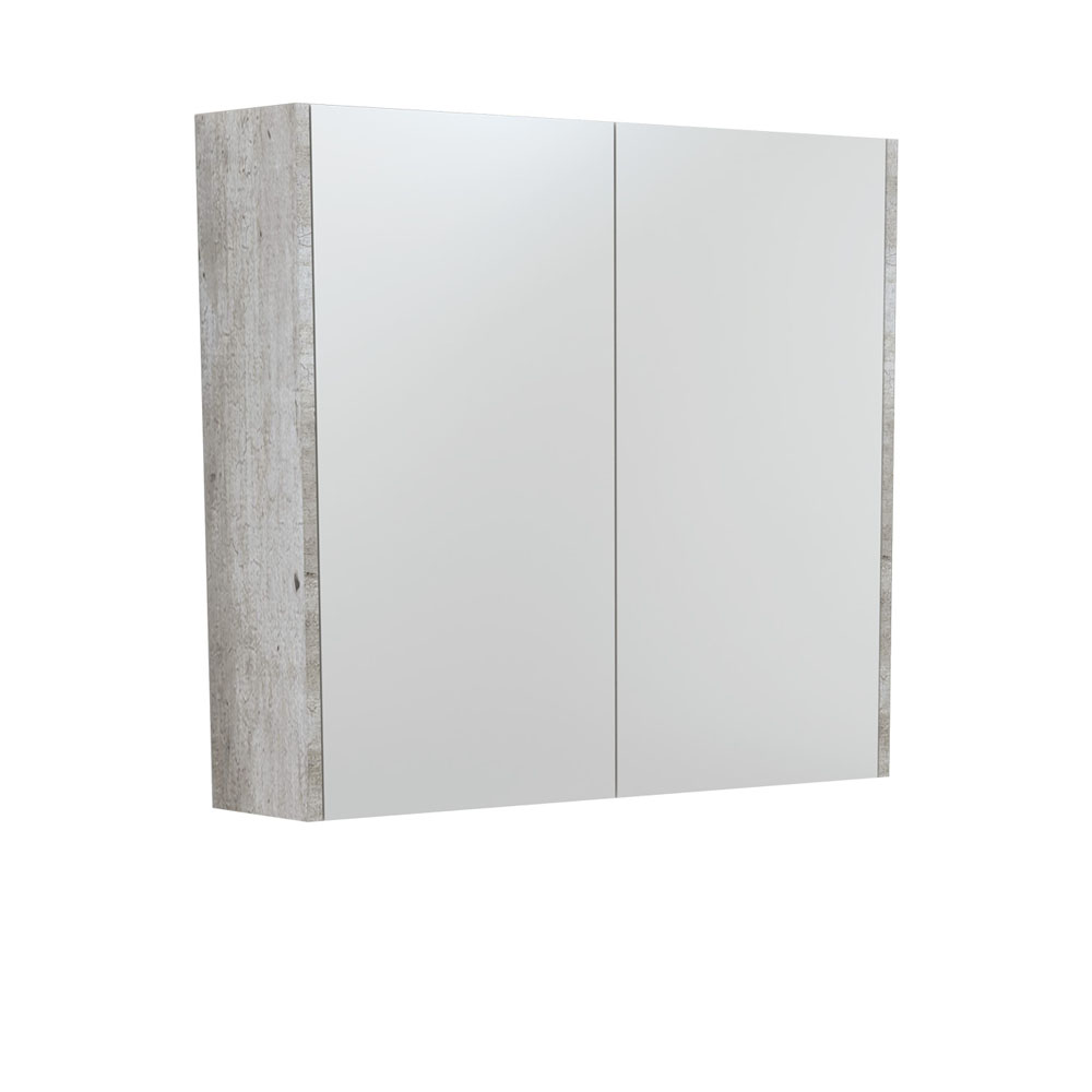 750 Mirror Cabinet with Industrial Side Panels